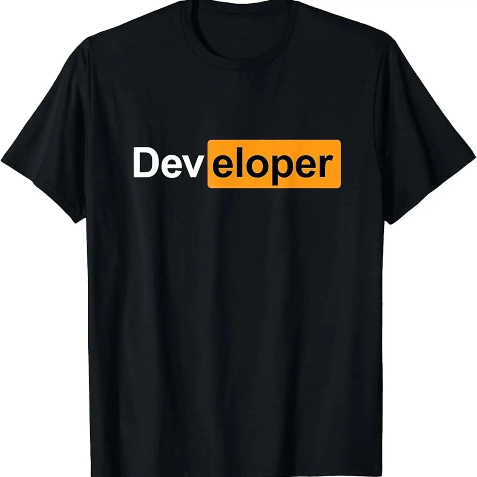Vintage Fashion Hub - T-shirt de programmeur Developer Hub, style