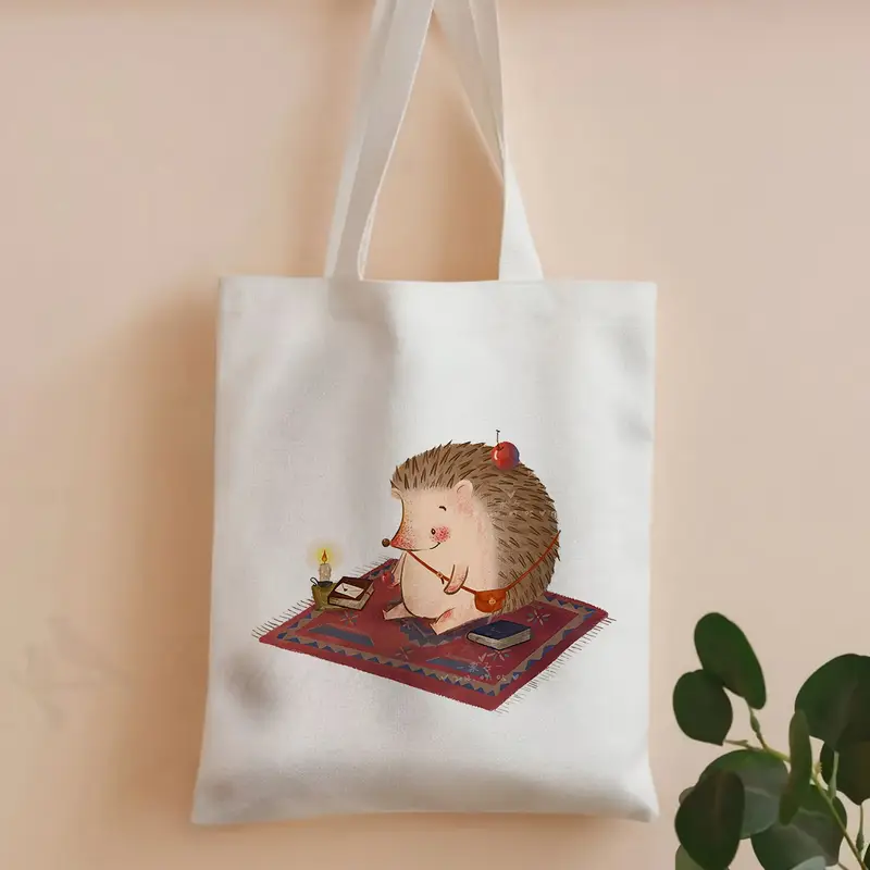 Vintage Fashion Library - Sac fourre-tout en toile avec motif