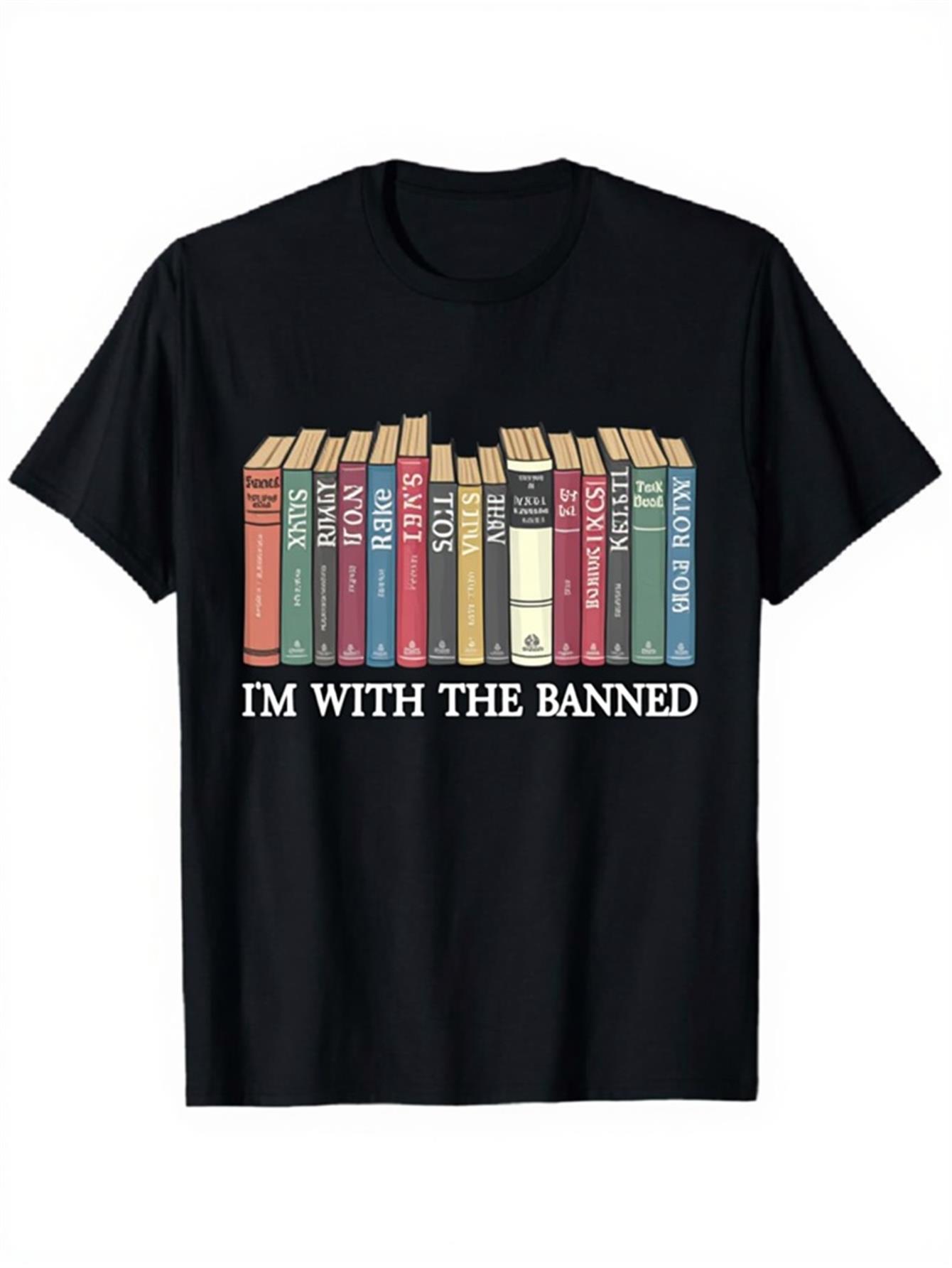 Vintage Fashion Library - T-shirt graphique vintage noir pour homme,