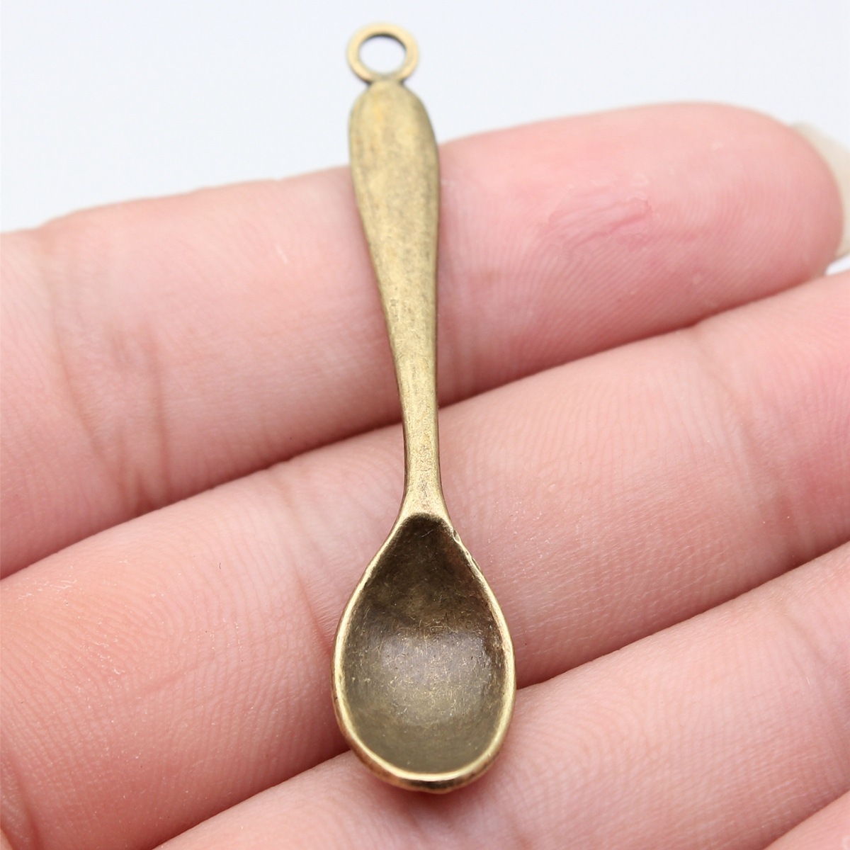 Vintage Urban Fashion - Breloques en forme de cuillère, 54x11mm,