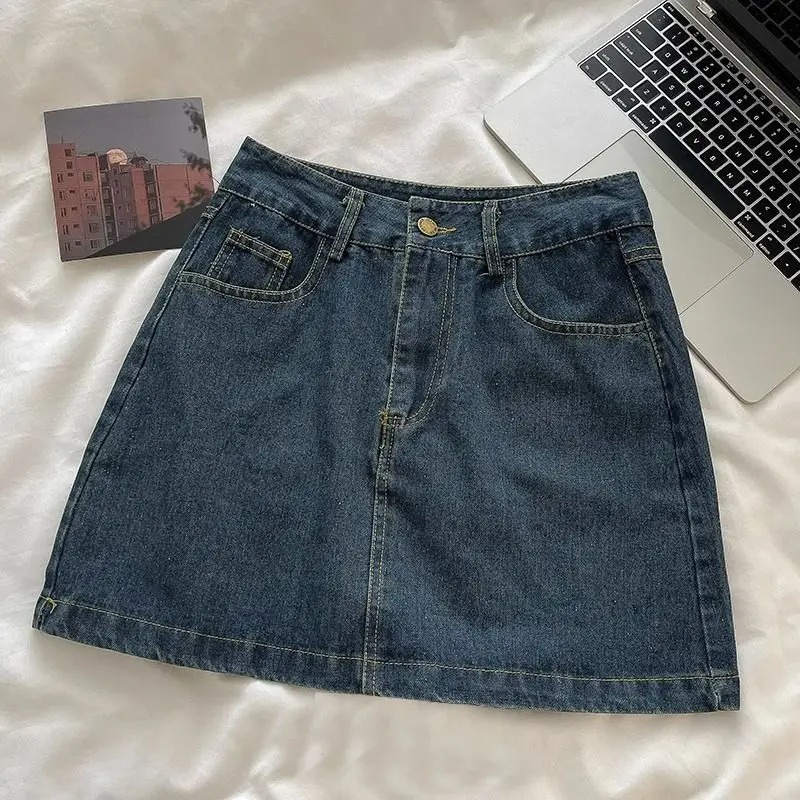 Vintage Y2K - Ensemble jupe en jean Y2K :