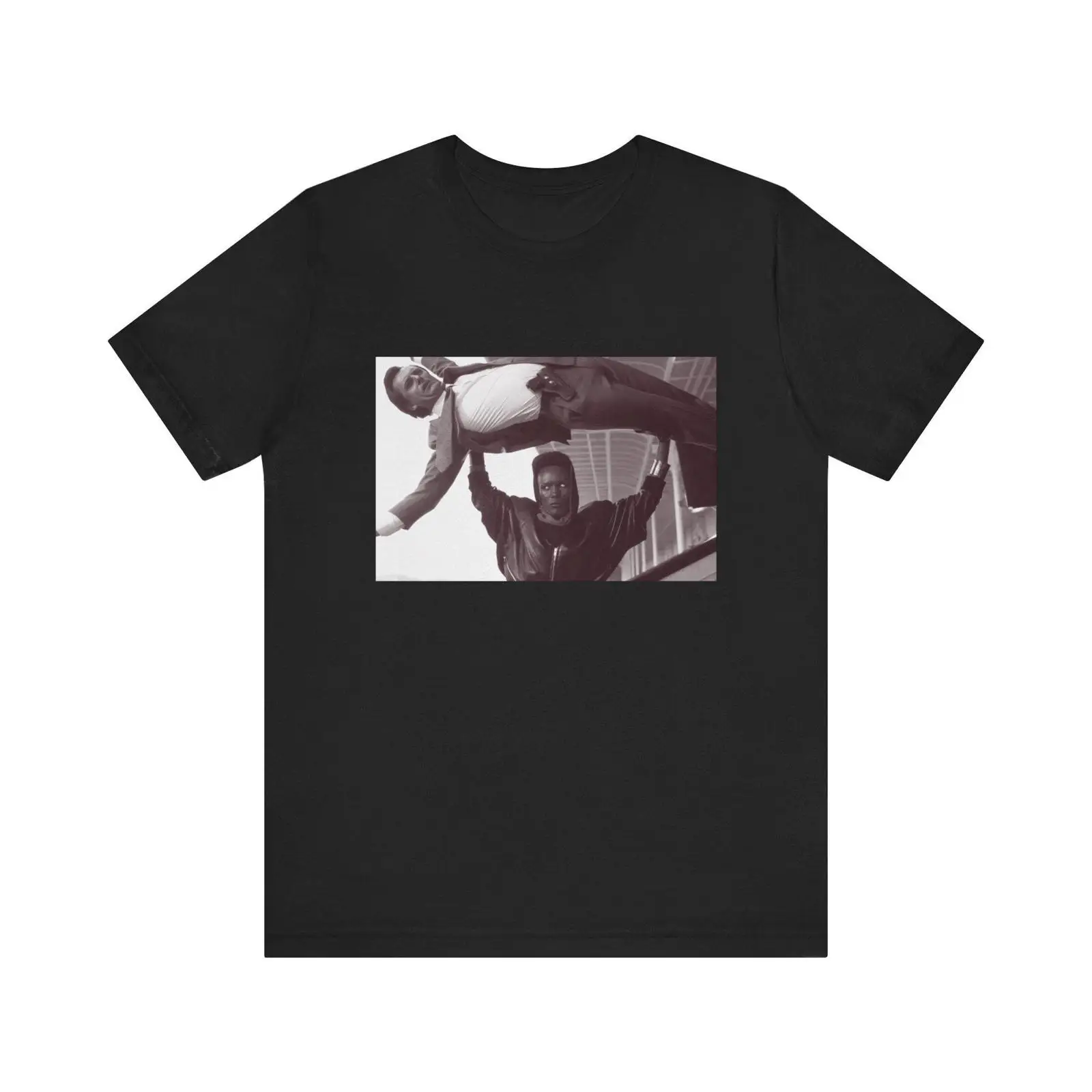Vintage Fashion Quotes Short - T-shirt Grace Jones « Overthrow the