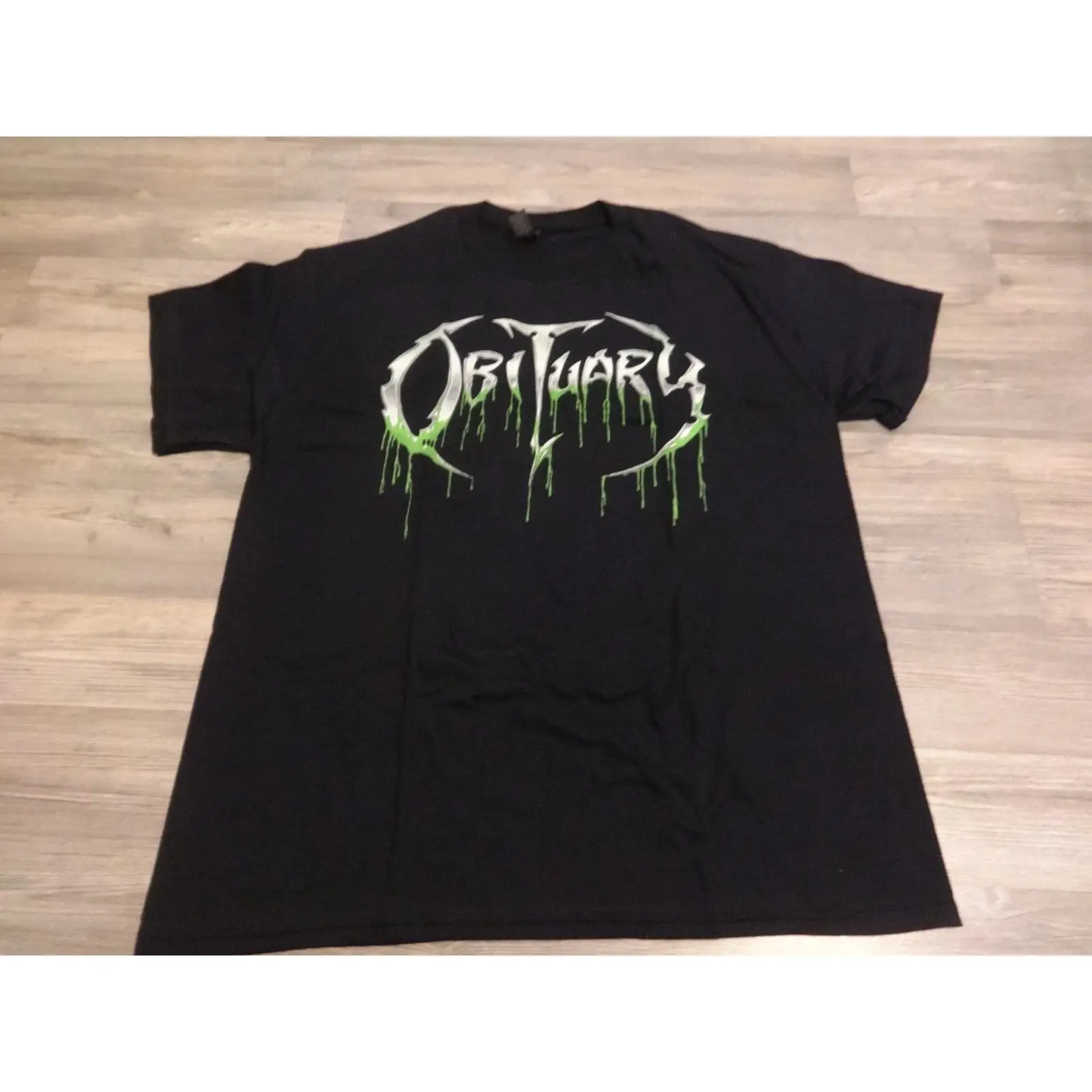 Vintage Fashion Obituaries - T-shirt vintage délavé Obituary Death Metal