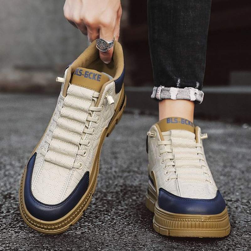 Vintage Fashion For Mens - Bottes à plateforme à enfiler pour