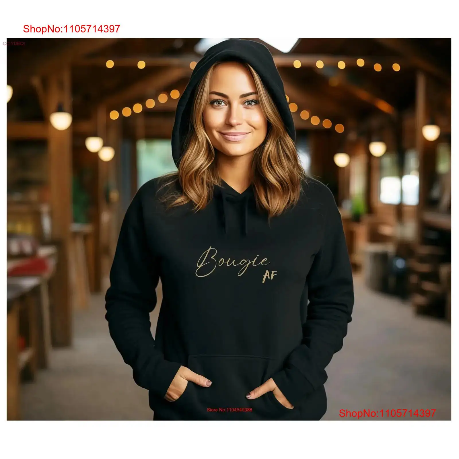 Vintage Fashion Influencers - T-shirt Bougie AF Glamour, Mode Influenceuse,