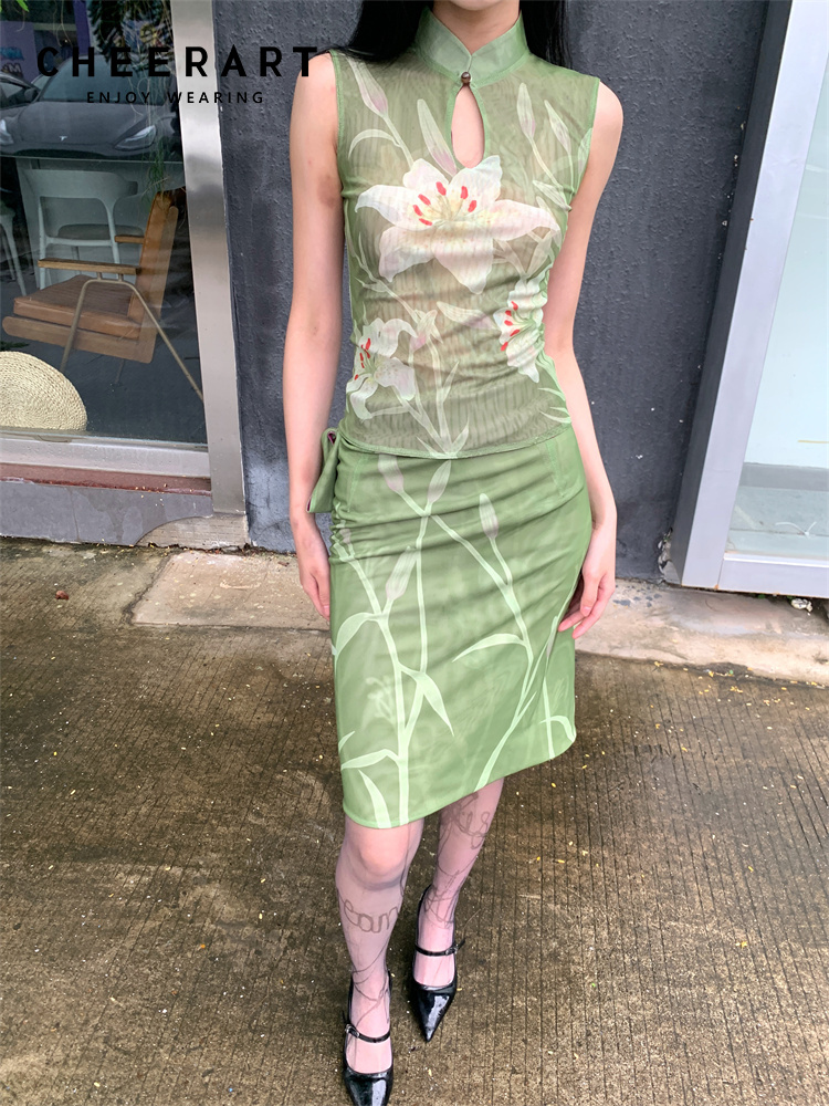 Vintage Fashion Fabrics - Contest ERART-Ensemble haut et jupe vintage