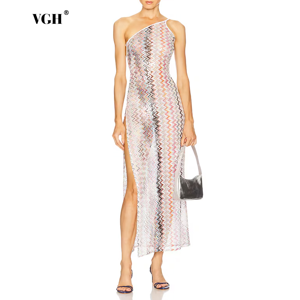 Vintage Fashion Events - Robe longue de soirée glamour VGH