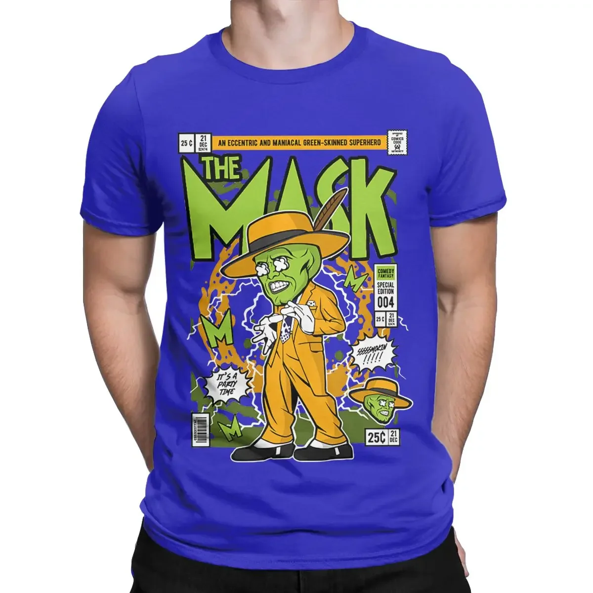 Vintage Fashion Fabrics - T-shirt manches courtes homme et femme,
