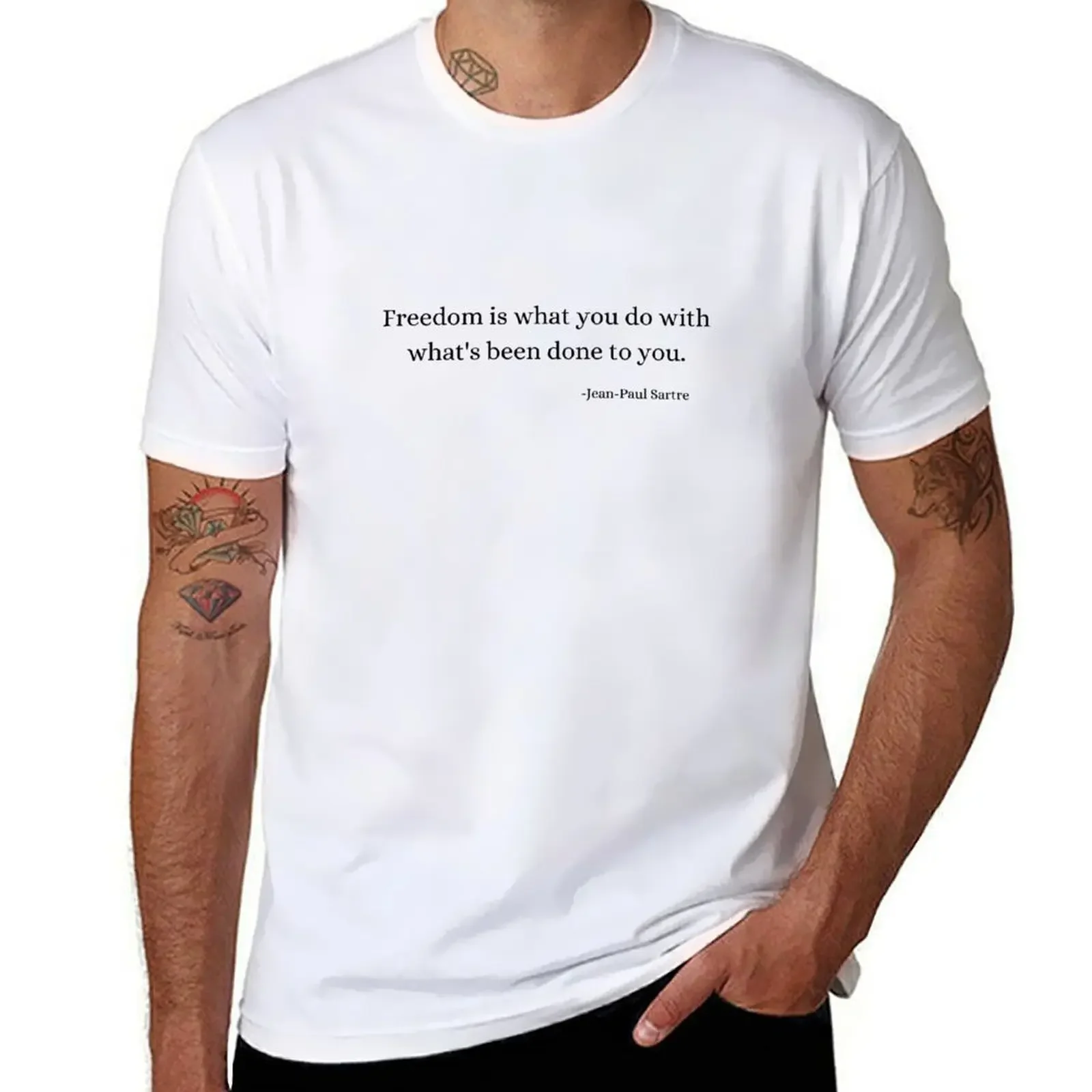 Vintage Fashion Quotes Short - Citations de philosophie d'histoire: Jean-Paul Sartre