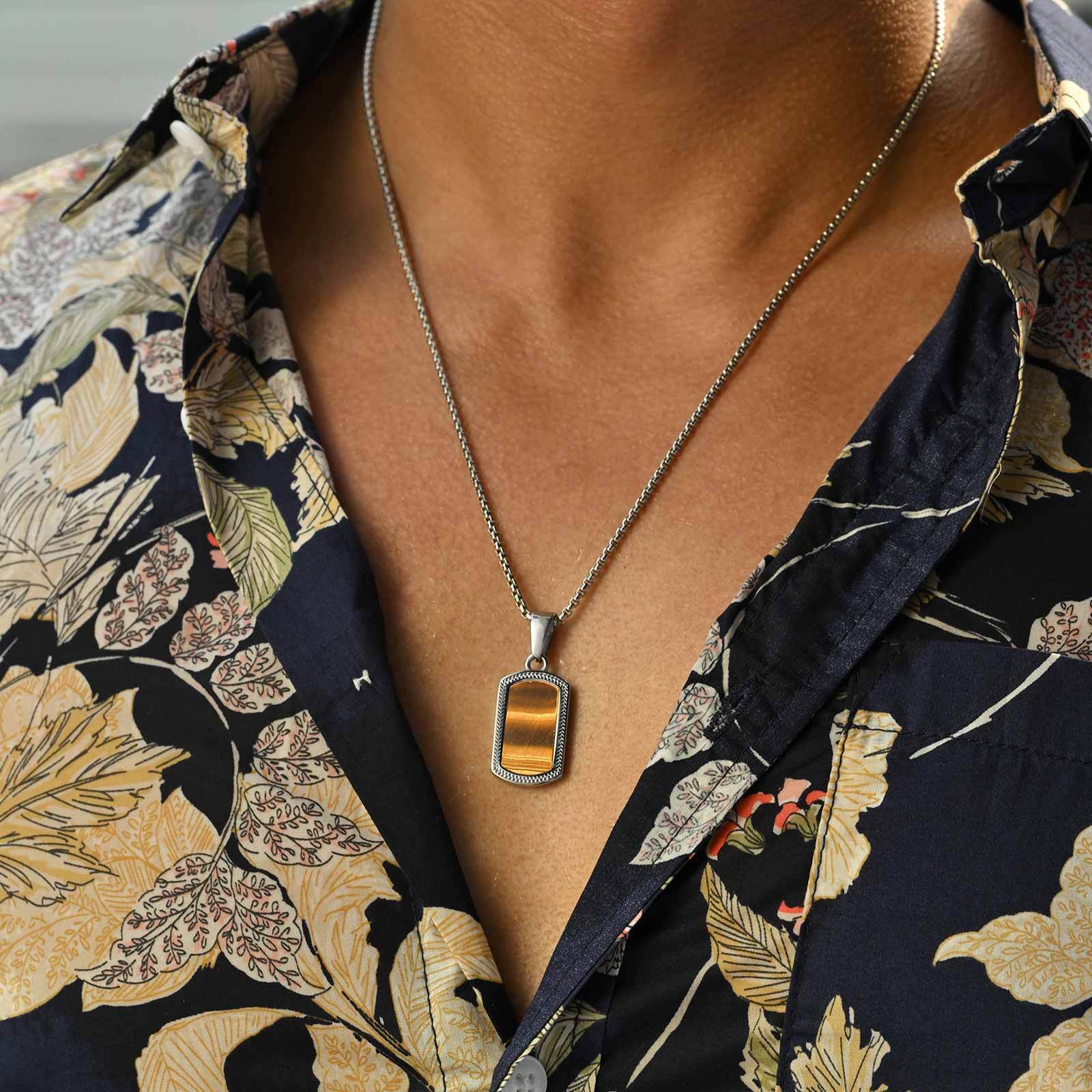 Vintage Fashion Labels - Vnox – collier avec pendentif en