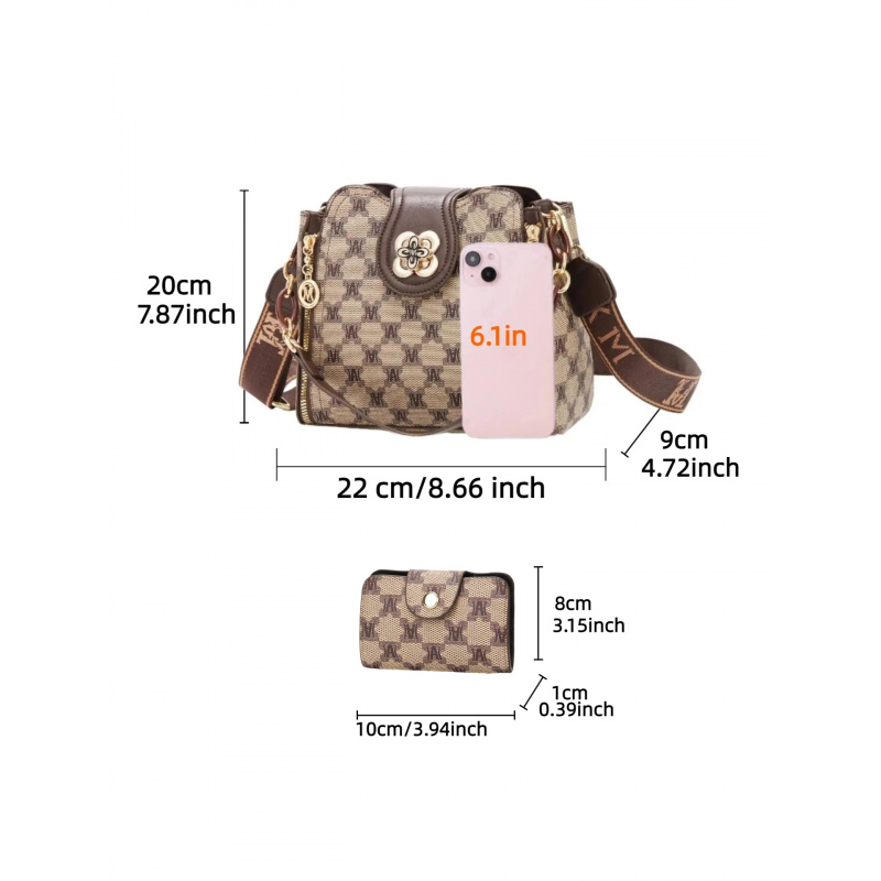 Sac à bandoulière vintage impr - Vintage Women Fashion avis et prix