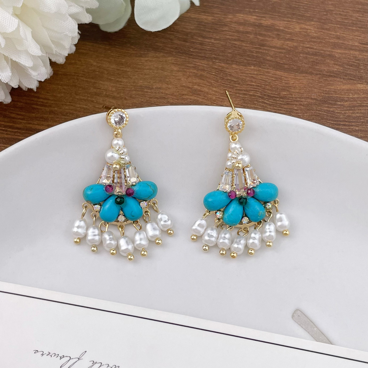 Boucles d'oreilles ethniques v - Vintage Fashion Events avis et prix
