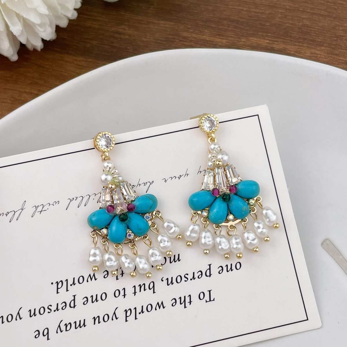 Boucles d'oreilles ethniques v - Vintage Fashion Events avis et prix