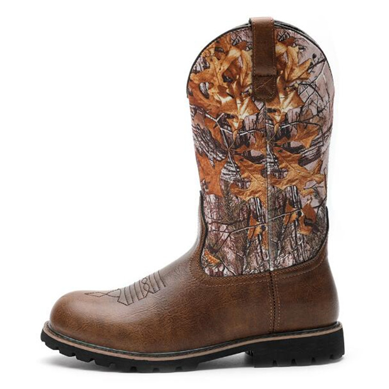 Bottes de cowboy à enfiler pou - Vintage Fashion For Mens avis et prix