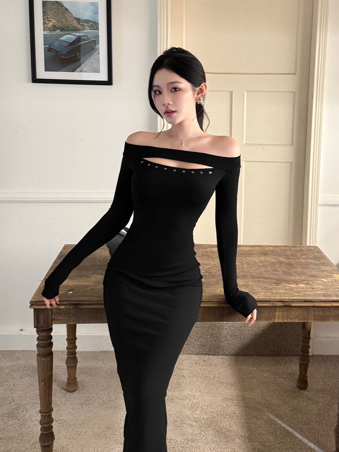 Robes moulantes Roses Femme Mo - Vintage Fashion Influencers avis et prix