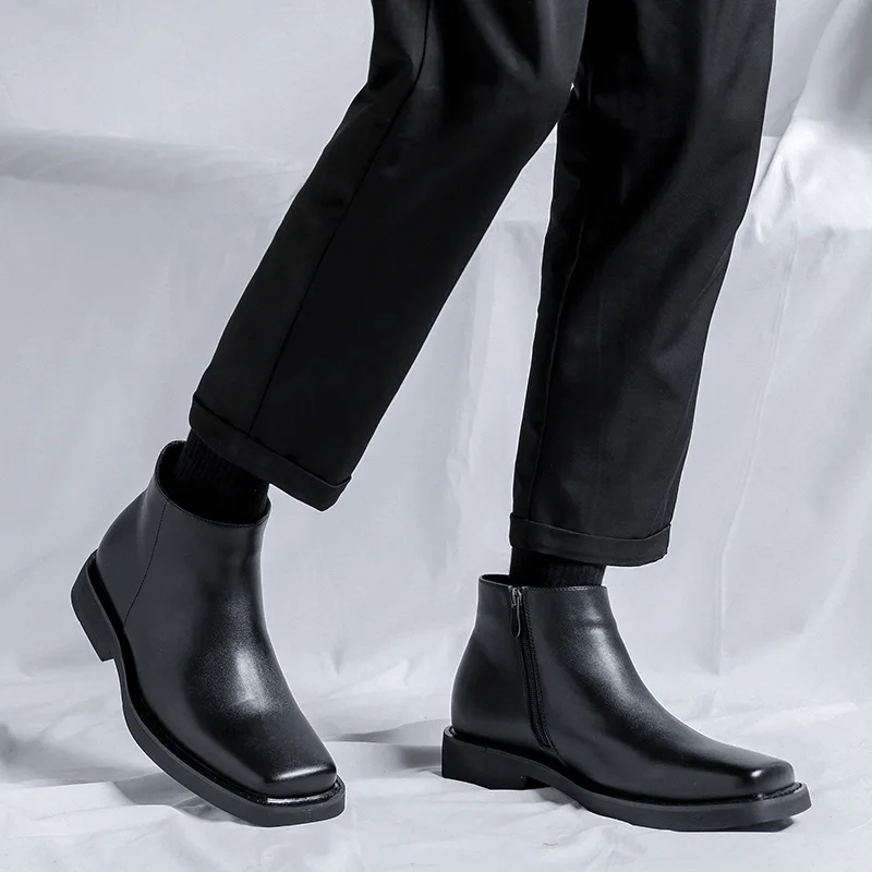 Noir nouvelle mode hommes chau - Vintage Fashion Fabrics avis et prix