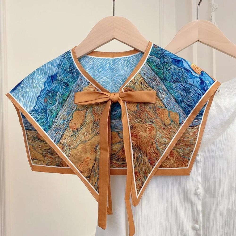 Faux col de chemise à motif fl - Vintage Fashion Patterns avis et prix