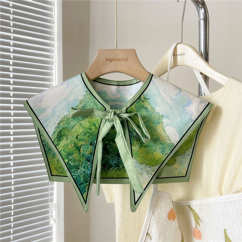 Faux col de chemise à motif fl - Vintage Fashion Patterns avis et prix