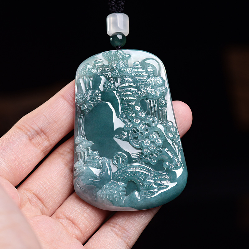 Collier pendentif paysage en j - Vintage Women Fashion avis et prix