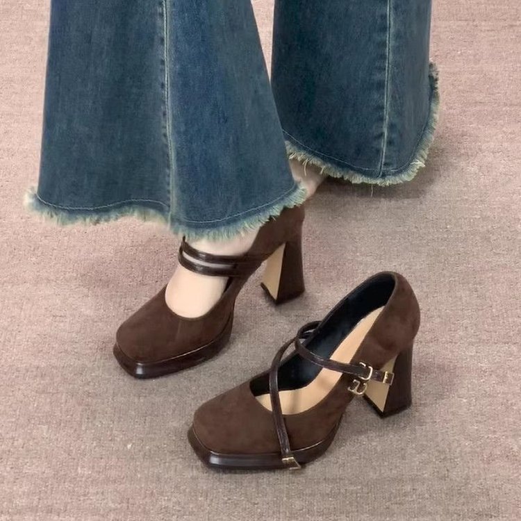 Nouvelles Chaussures Mary Jane - Vintage Fashion Fabrics avis et prix