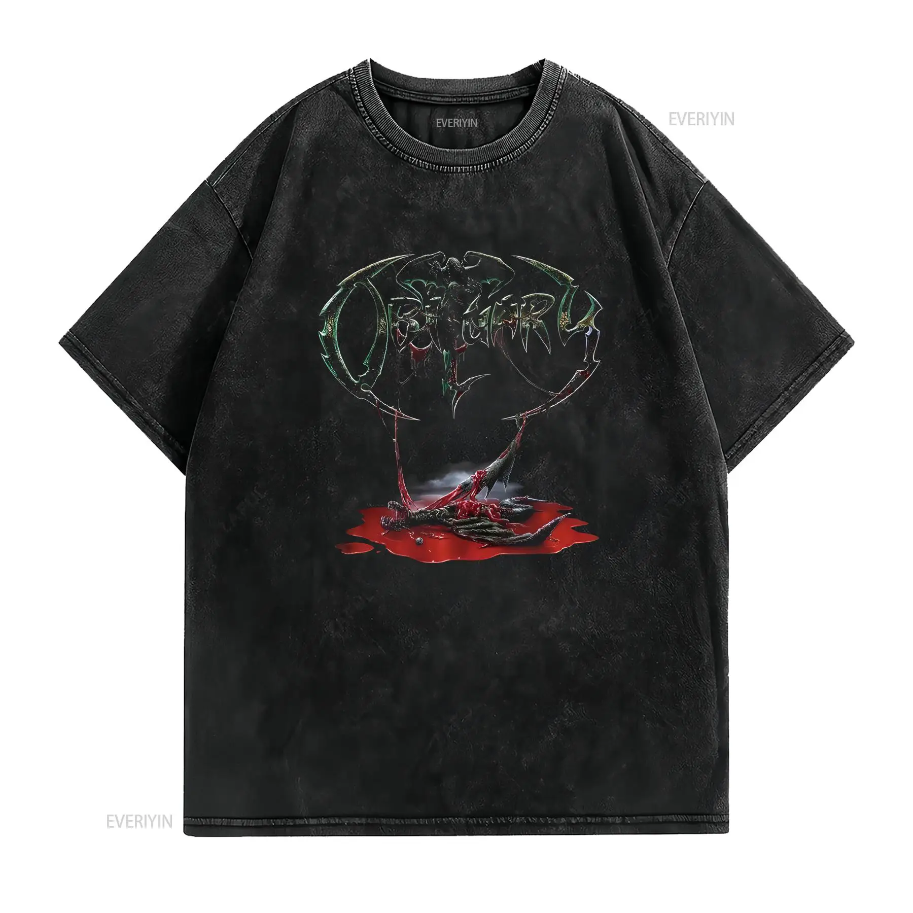 T-shirt style vintage avec mot - Vintage Fashion Obituaries avis et prix
