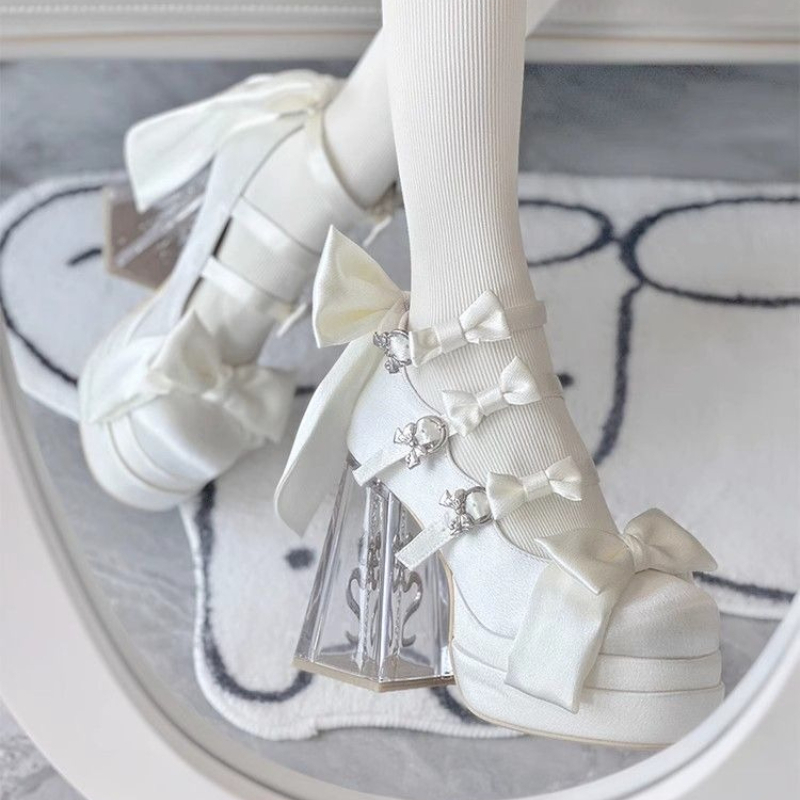 Chaussures Mary Jane en satin  - Vintage Y2K avis et prix