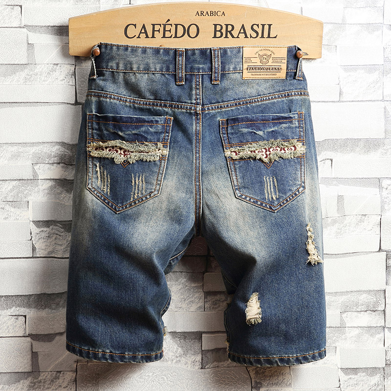 Shorts en jean déchirés pour h - Vintage Y2K avis et prix