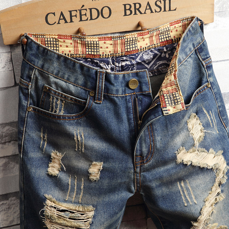 Shorts en jean déchirés pour h - Vintage Y2K avis et prix