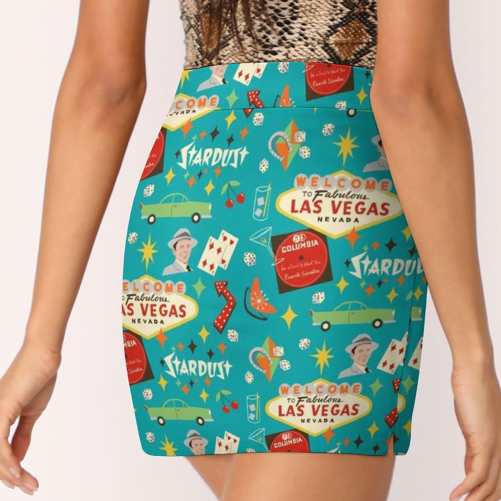 Jupe d'été rétro pour femmes,  - Vintage Vegas Fashion avis et prix