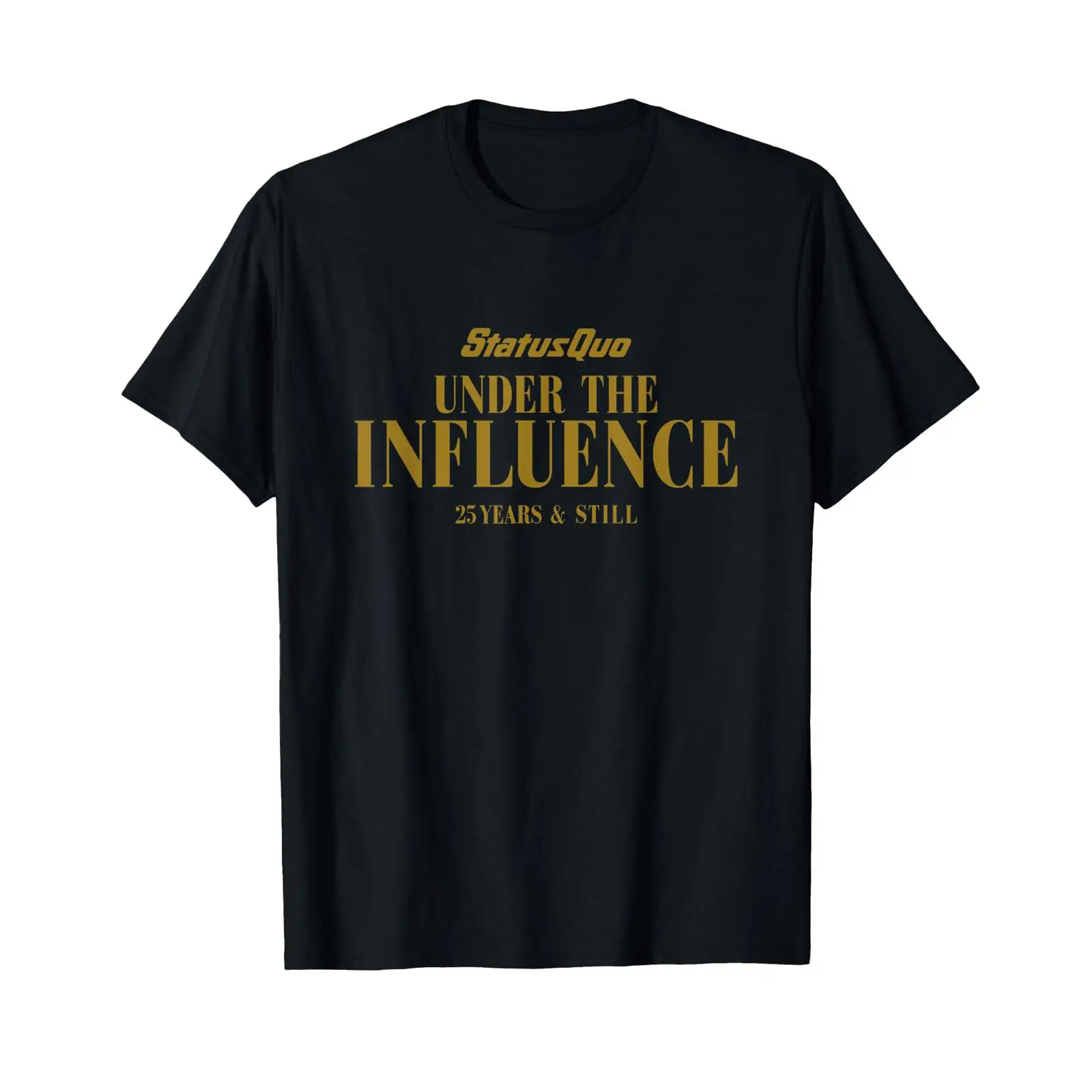 T-shirt noir vintage Status Qu - Vintage Fashion Influencers avis et prix