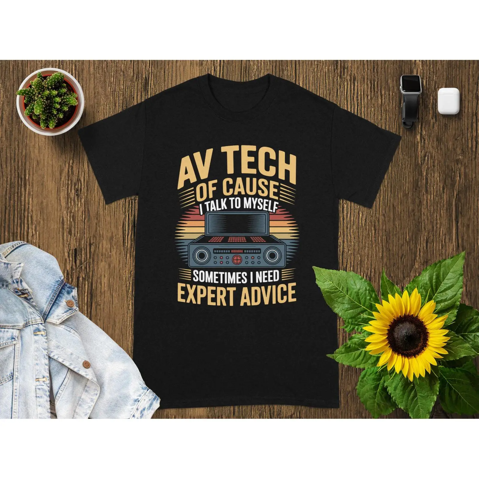 T-shirt AV Tech pour technicie - Vintage Fashion Events avis et prix