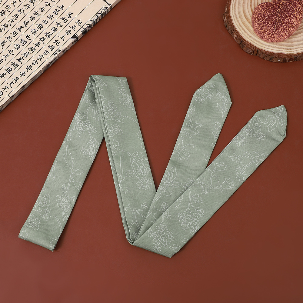 Écharpe longue en soie imprimé - Vintage Fashion In Chinese avis et prix