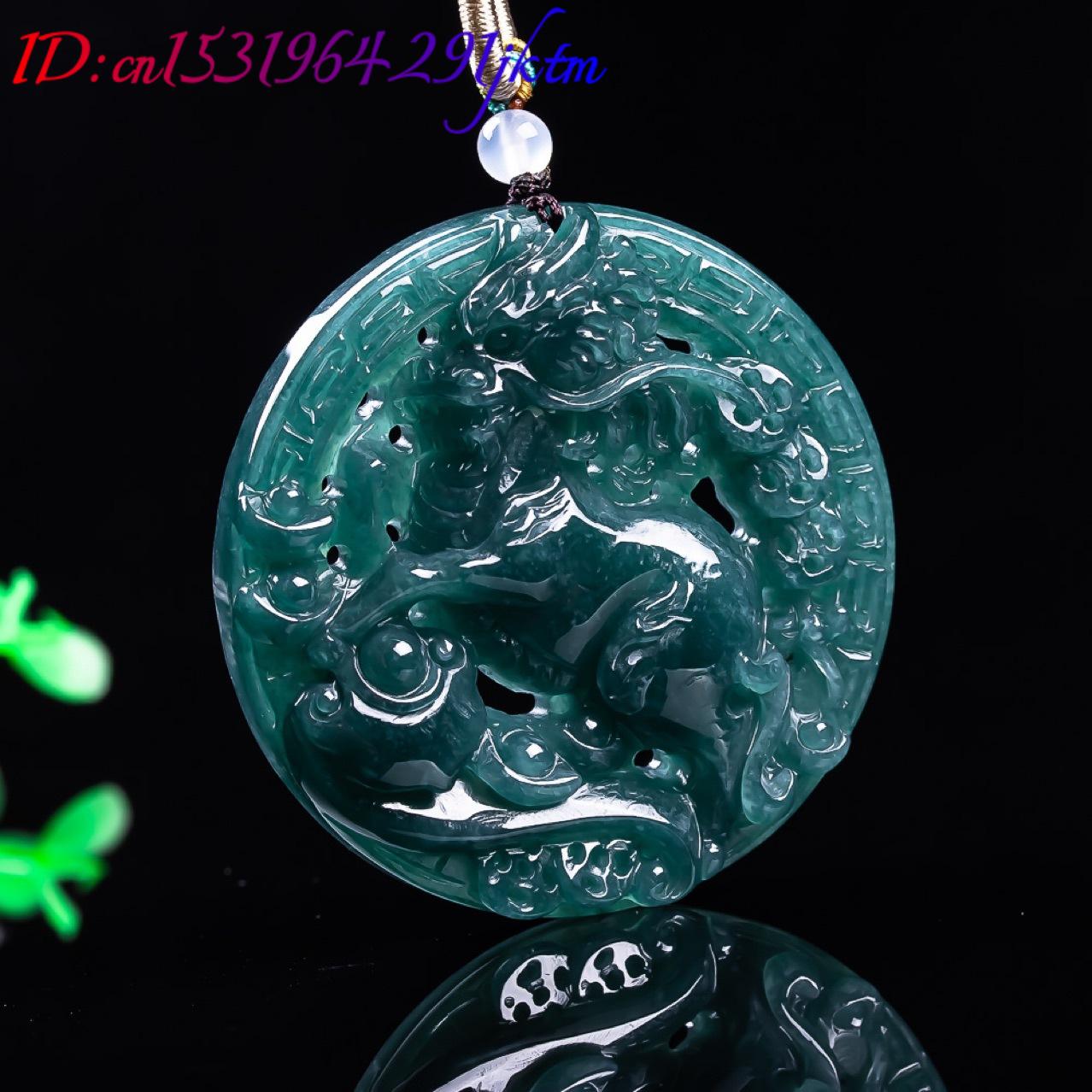 Pendentif Dragon en Jadeite Bi - Vintage Women Fashion avis et prix