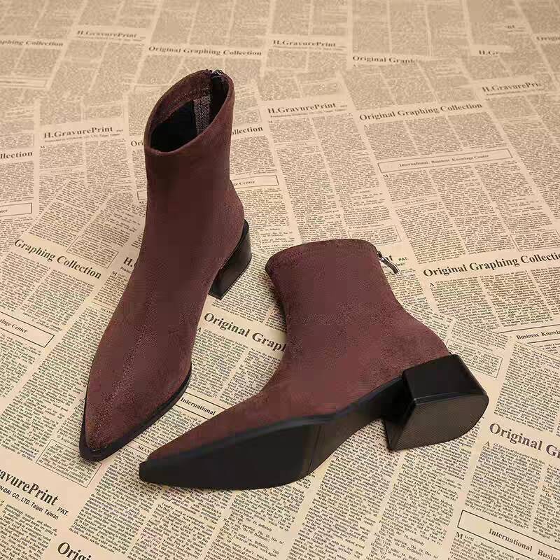 Nouvelles bottines modernes à  - Vintage Fashion Fabrics avis et prix