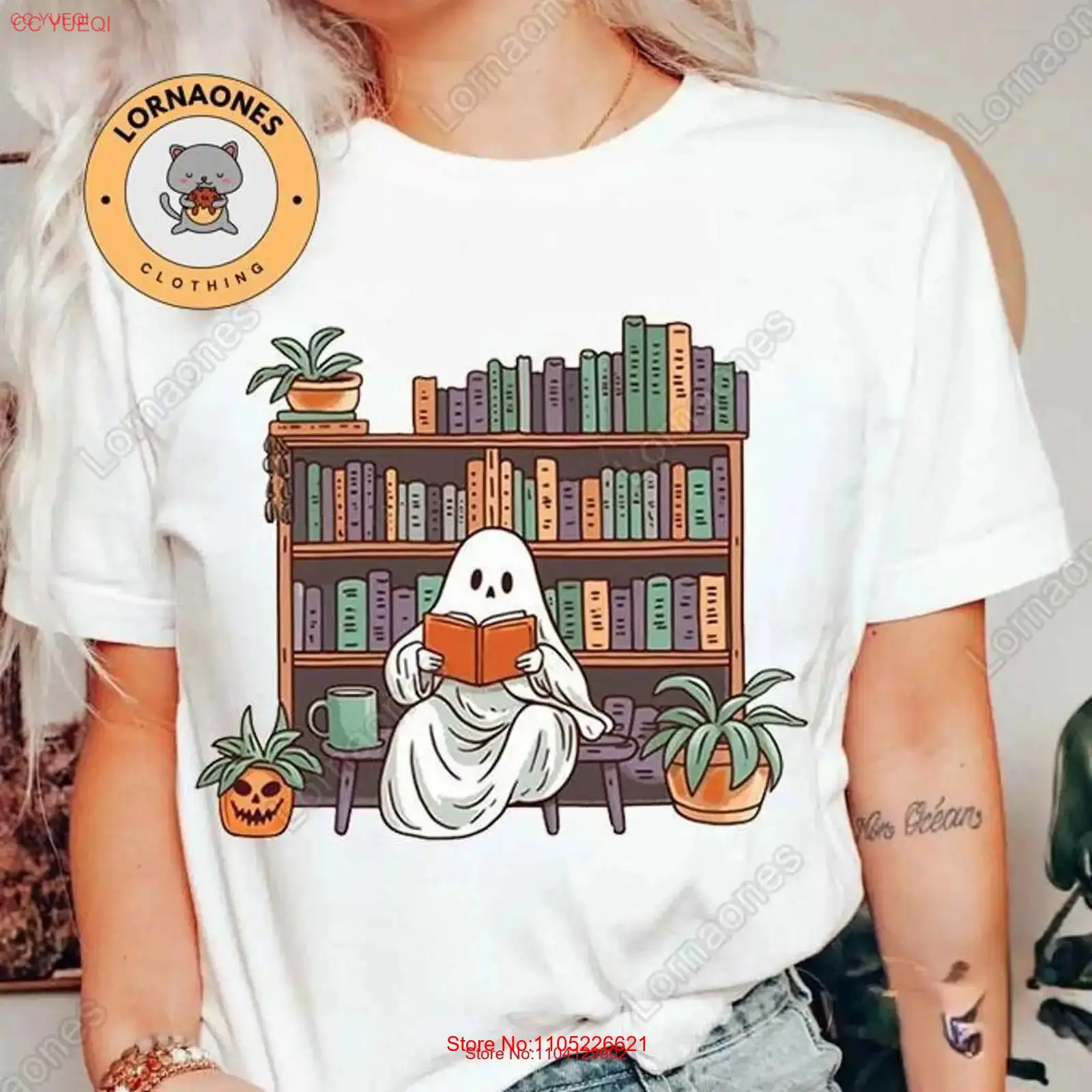 T-shirt Halloween Ghost pour h - Vintage Fashion Library avis et prix