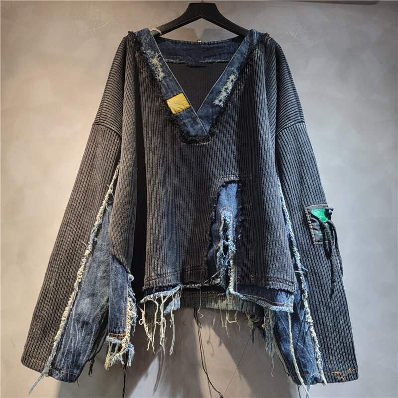 WTHT mode femmes épissé Denim  - Vintage Fashion Influencers avis et prix
