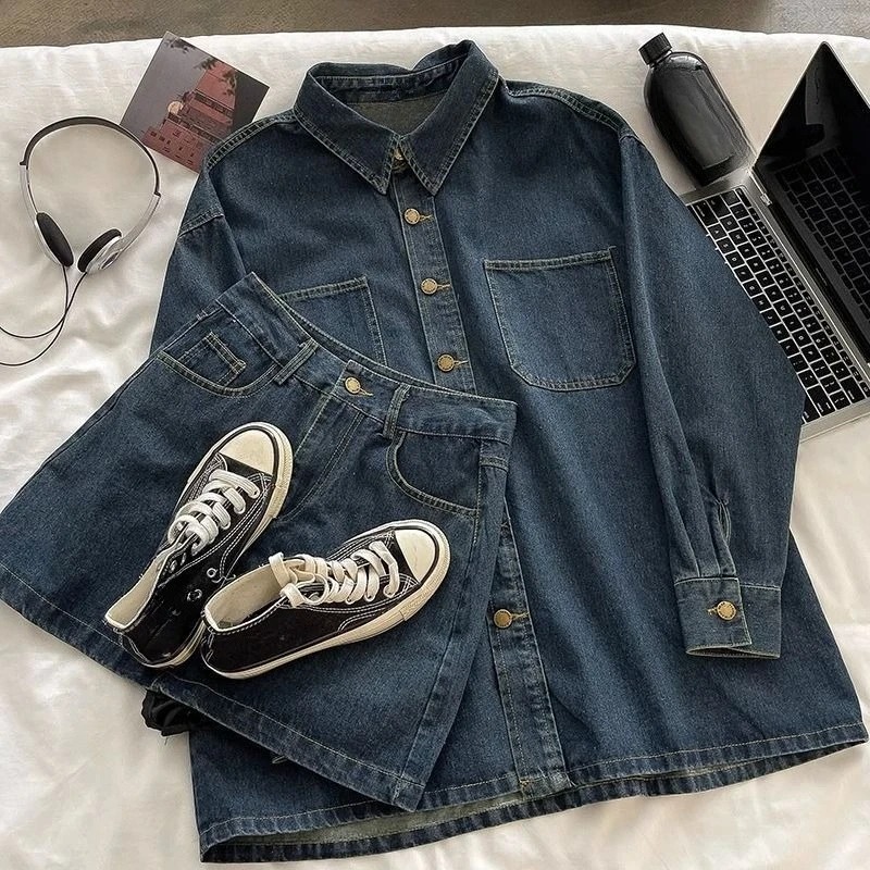 Ensemble jupe en jean Y2K : ve - Vintage Y2K avis et prix