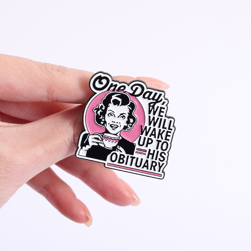Broche de femme au foyer d'hum - Vintage Fashion Obituaries avis et prix