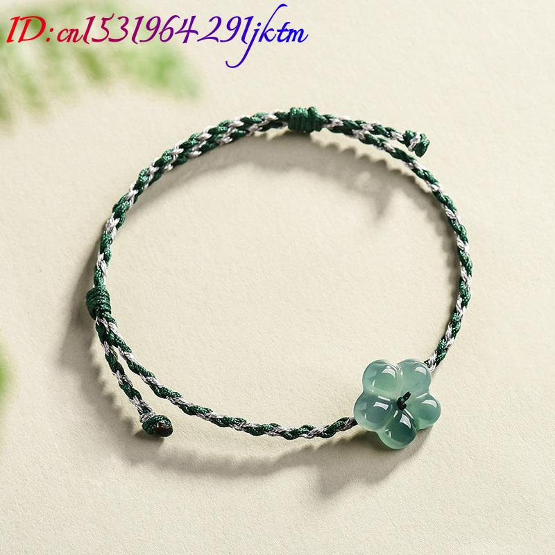 Bracelet à fleurs en jadéite b - Vintage Women Fashion avis et prix