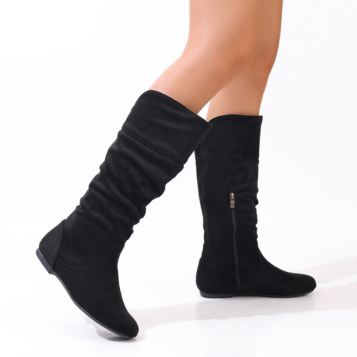 Bottes plates pour femmes, sty - Vintage Fashion Fabrics avis et prix