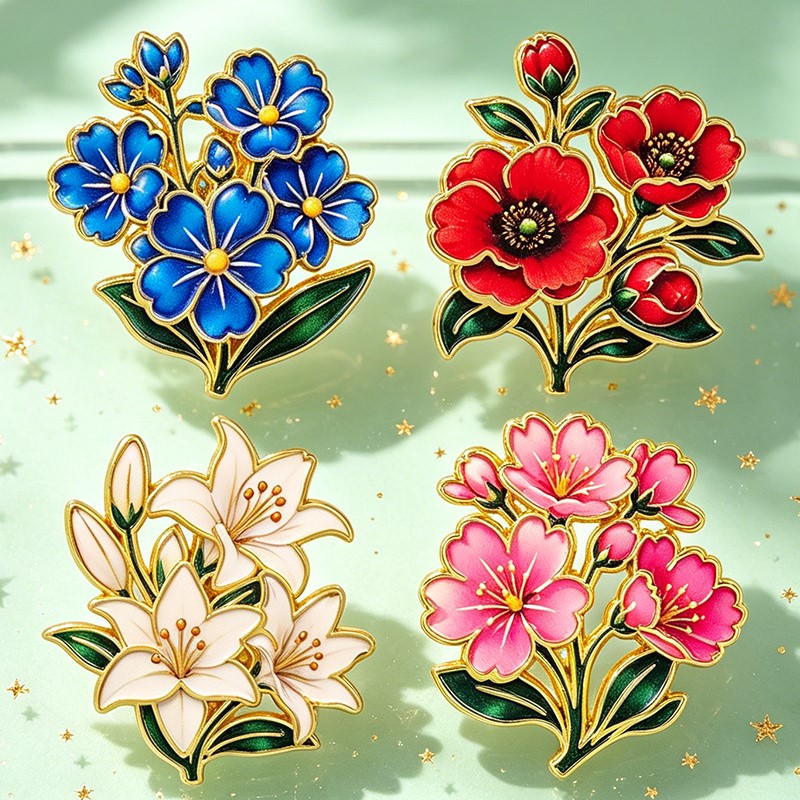 Broche Émail Vintage Mignonne  - Vintage Urban Fashion avis et prix