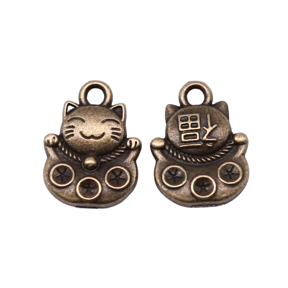 Breloques chat porte-bonheur,  - Vintage Urban Fashion avis et prix
