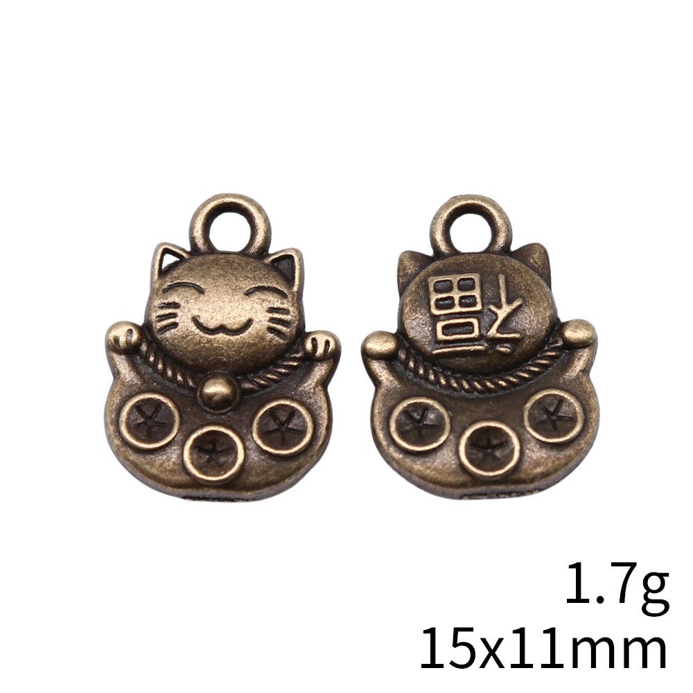 Breloques chat porte-bonheur,  - Vintage Urban Fashion avis et prix