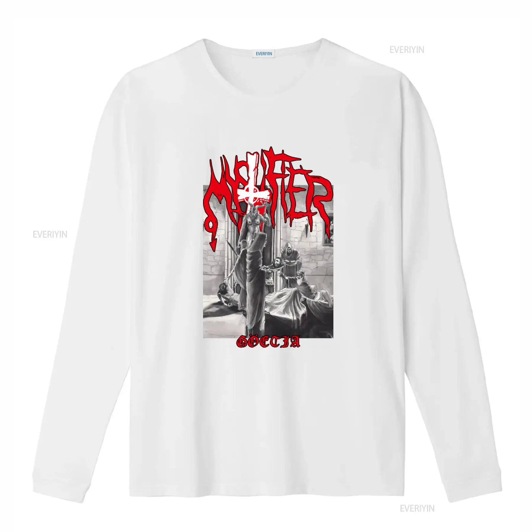 T-shirt en métal noir Mystifie - Vintage Fashion Influencers avis et prix