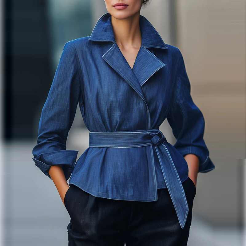 Veste en jean tendance automne - Vintage Women Fashion avis et prix