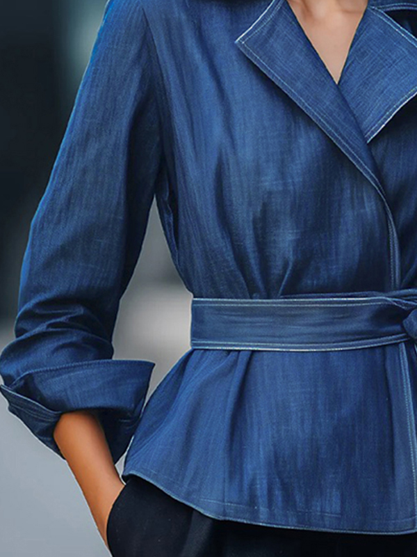 Veste en jean tendance automne - Vintage Women Fashion avis et prix